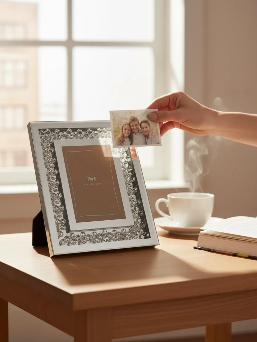 Pier One Crystal Picture Frame
